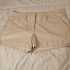 Maurices Tan Shorts Cotton Blend Versatile